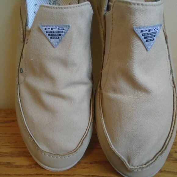 Columbia PFG Shoes Men’s 11 wide Bahama Vent PFG Slip-On Deck Fishing Canvas - Picture 6 of 9